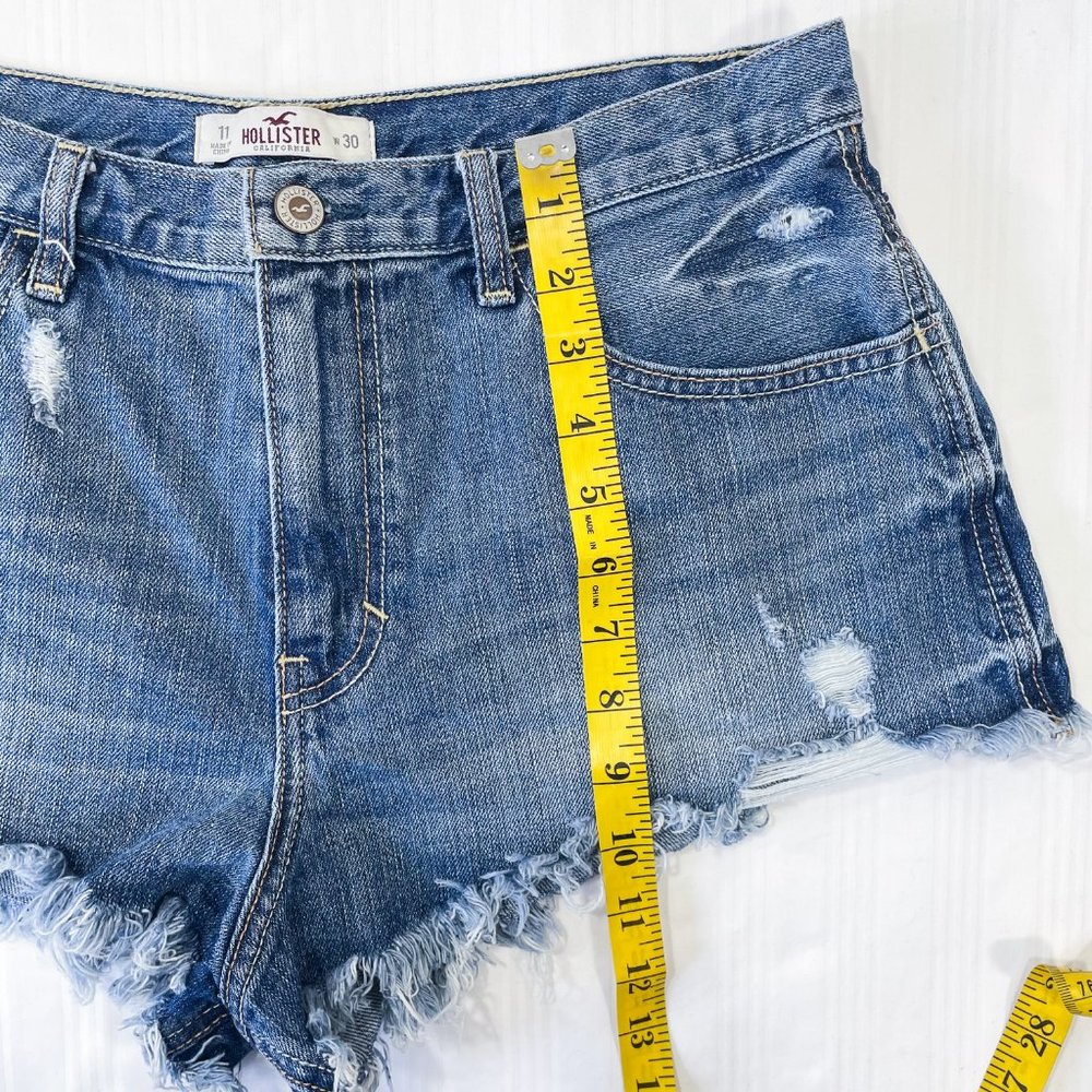Hollister | High Rise Cutoff Jean Shorts | 11 / 30 - Picture 14 of 14